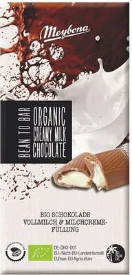 Produktbild von -MILCHSCHOKOLADE MIT MILCHFÜLLUNG 100 g – MEYBONA