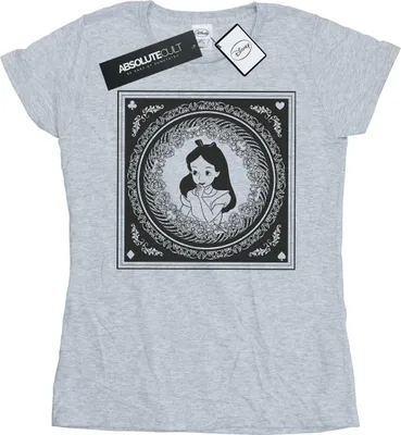 Produktbild von Disney - "Alice in Wonderland" T-Shirt für Damen BI6816 (XXL) (Grau)