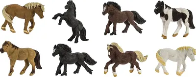 Zdjęcie produktu dla Safari Ltd Ponies TOOB, 3 lat(a), Ponies, Wielobarwny