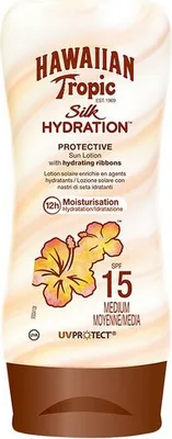 Produktbild von Hawaiian Tropic Silk Hydration Protective Sun Lotion Spf15 180ml