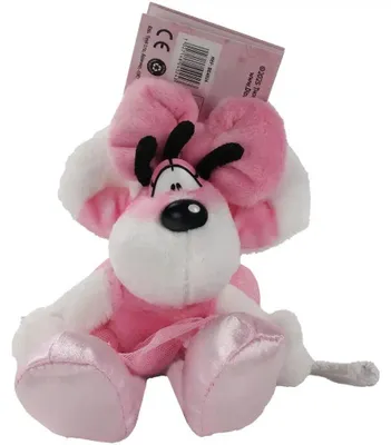 Produktbild von Diddl Plüsch-Schlüsselanhänger Diddlina im Ballerina-Kleid 15 cmleid 15 cm