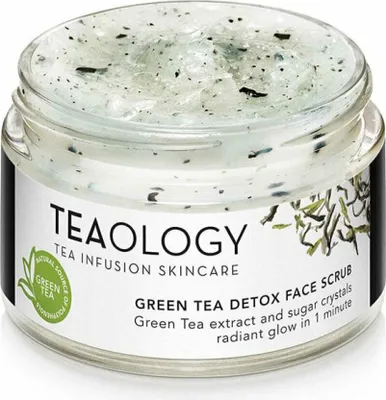 Produktbild von Teaology Green Tea Detox Facial Scrub 50ml