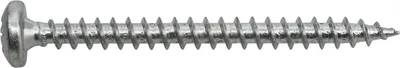 Obrázek produktu pro Šroub do dřevotřísky s plochou hlavou PZ 2 VG 4,0 x 60 mm, pozinkovaná ocel, 200 ks