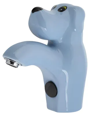 Produktbild von Kinder Keramik Sensor-Standarmatur, 6V DC (4xAA), Hund, Blau