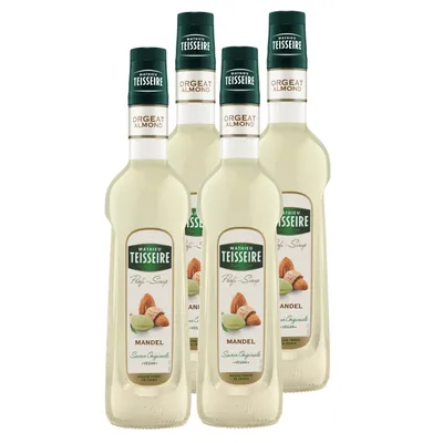Image de Mathieu Teisseire Sirop pour boissons Amande 0,7L (pack de 4)