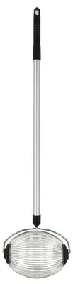 Produktbild von Esschert Design Nusssammler Edelstahlpflücker mit Teleskopstiel 101-142 cm Rollsammler