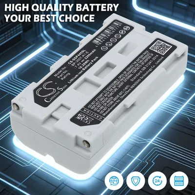 Imagen del producto de TECHTEK Batería compatible con [Seiko] DPU-3445, DPU3445, para [Graphtec] GL220 Data Logger, para [Futaba] T12Z, T14, T14MZ, T14MZP sustituye B-517,