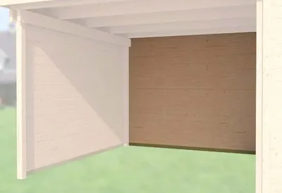 Produktbild von Rückwand weka für Anbau 150 cm 147x217 cm natur