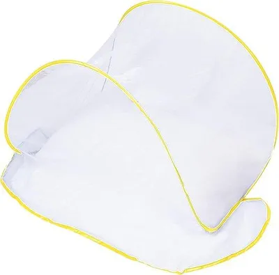 Imagen del producto de Mosquitera plegable: protección ligera contra insectos para viajes - color amarillo