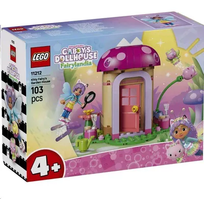 Obrázok produktu pre LEGO Záhradný domček Víly mačičky, Stavebnica, 4 rok / roky, Plast, 103 kusov, 256 g