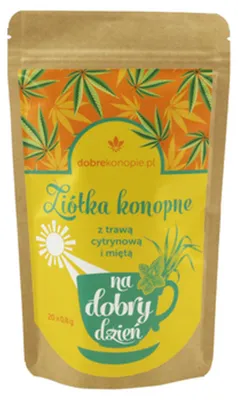Zdjęcie produktu dla Ziółka konopne z trawą cytrynową i miętą 20x0,8 g