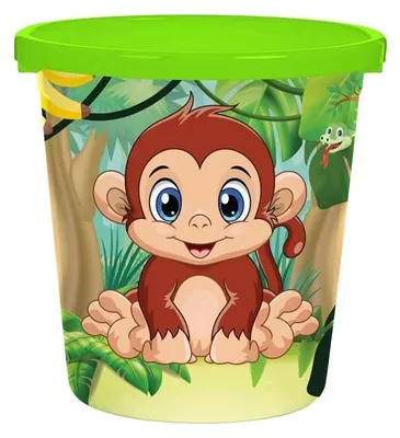 Image de singe à seau