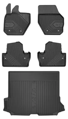 Immagine prodotto di Tappetini 3D TPE + baule DryZone per Volvo V60 I 2010-2018 5 pezzi