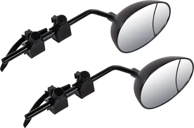 Produktbild von Aufsteckspiegel Wohnwagenspiegel Erweiterung 2er Set, universal, schwarz
