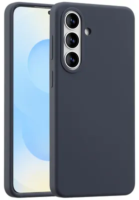Immagine prodotto di Accezz Liquid Silicone Backcover con MagSafe per Samsung Galaxy S26 Plus - Blu scuro