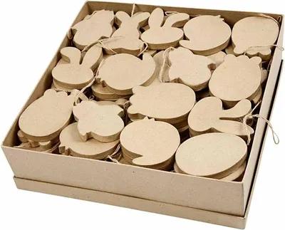 Image de Suspensions de Pâques, 10 cm, 114 pcs.