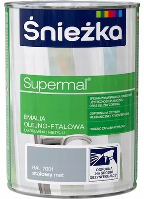 Produktbild von ŚNIEŻKA Supermal Stahl matt 7001 0,8l