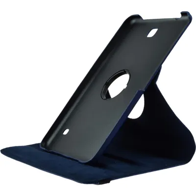Produktbild von PhoneNatic Kunst-Lederhülle kompatibel mit Samsung Galaxy Tab 4 8.0 - 360° blau + 2 Schutzfolien