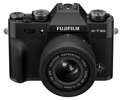 Produktbild von Fujifilm spiegellose Kamera X-T30 III Kit mit XC 13–33 mm f/3,5–6,3 OIS, 26-MP-APS-C-Sensor, 6,2K-Video, schwarz