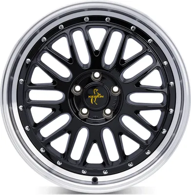Image de 19 pouces KESKIN KT22 5x114,3 ET40 Jantes en aluminium BLACK LIP POLISH