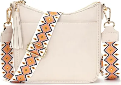 Obrázok produktu pre SOGYECS Malá dámska kabelka Crossbody taška cez rameno Mobilný telefón taška béžová