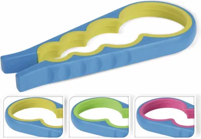 Immagine prodotto di Apribottiglie e apribicchieri a rotazione, plastica, multicolore