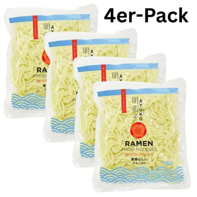 Produktbild von 4er-Pack AYUKO Frische Ramen Nudeln 180 g