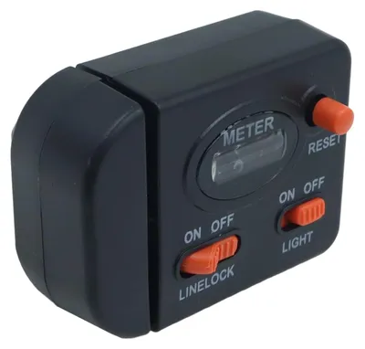 Imagen del producto de Medidor electrónico de distancia láser con pantalla, rango de 0 a 99,9 metros