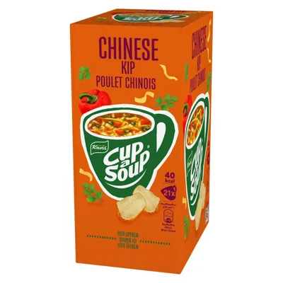 Zdjęcie produktu dla Knorr Cup-a-Suppe – chiński kurczak (21 x 175 ml)