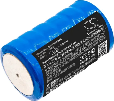 Produktbild von TECHTEK Akku Kompatibel mit [Servox] 14266, 19632, D45N7, Digital XL Speech, Speech Ersetzt 19632
