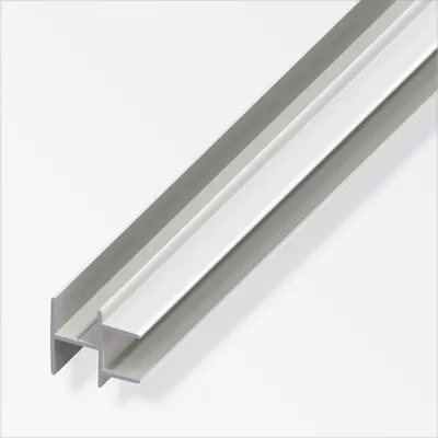 Produktbild von alfer clampline-T-Profil 1 m, 15.9 x 14 x 1.5 mm Aluminium eloxiert silber