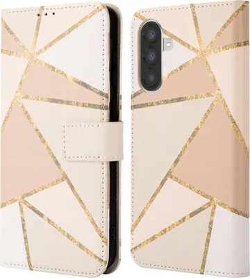 Image de imoshion Design Bibliothèque pour le Samsung Galaxy A56 - Beige Graphic