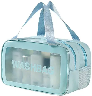 Produktbild von Wasserdichte Kosmetikbox blauw M