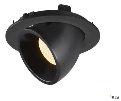 Produktbild von SLV 1006057 NUMINOS GIMBLE XL, Deckeneinbauleuchte weiß 3000K 20°