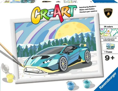 Obrázek produktu pro Ravensburger 23664, Obrazy v balení, Chlapec/děvče, Sada vybarvování podle čísel