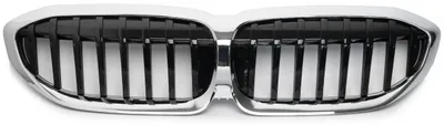 Produktbild von Nieren Kühlergrill Chrom 51138075665 – Frontgrill Grill für BMW 3er G20 und G21 ab 2019