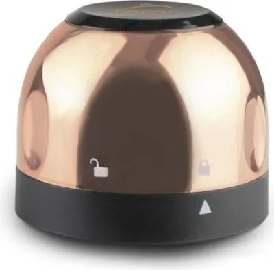Image de Bouchon de bouteille de champagne Lacor - bouchon rotatif en cuivre pour bouteilles de champagne