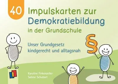 Produktbild von 40 Impulskarten zur Demokratiebildung in der Grundschule