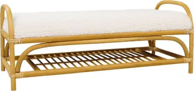 Produktbild von KidsDepot Rattanbank – Banu – Natur | KidsDepot
