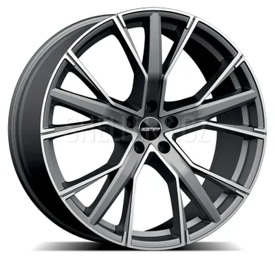 Produktbild von Alufelge Gmp Gunner 9X20 5X112 Et 20 Matt Anthracite Diamond