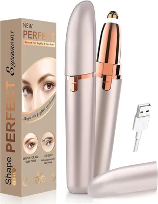 Produktbild von Elektrischer Augenbrauen Entferner Rasierer Haar Trimmer für Frauen Lippenstift
