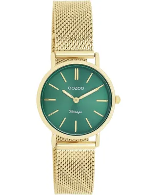 Image de Oozoo Femmes métal bracelet mesh montre Vintage Series or analogique montre à quartz UOC20297