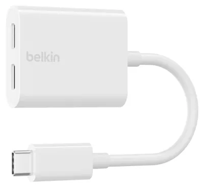 Zdjęcie produktu dla Belkin Connect USB-C Audio+ Charge Adapter