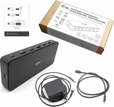 Imagen del producto de Estación de acoplamiento i-tec – USB-C / USB4 / Thunderbolt