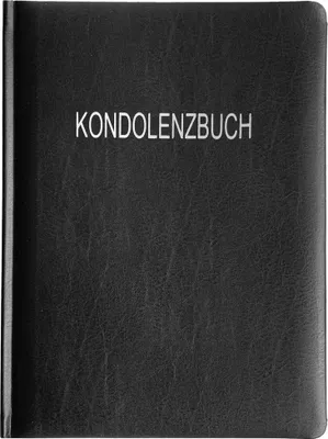 Produktbild von Güss Kondolenzbuch 30 S. Leder 27x205cm