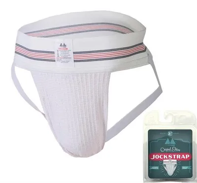 Immagine prodotto di Slip Original – biancheria intima maschile bianca a tre cinghie