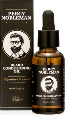 Zdjęcie produktu dla Percy Nobleman Odżywczy olejek do brody dla mężczyzn - Percy Nobleman, 30ml