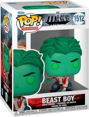 Image de Beast Boy Action Figure, 6-Inch Collectible Toy