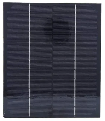 6W 12V monokristallines Solarpanel für Outdoor & Camping
