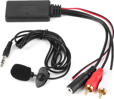 Obrázok produktu pre Bluetooth Aux modul 2 RCA káblový adaptér s mikrofónom hands-free pre alpine Pionier